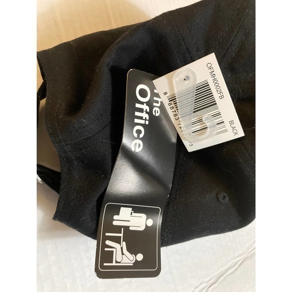 The Office Dunder Mifin Black baseball Hat‎ Cap NEW - Picture 3 of 7